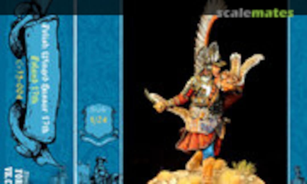 75mm Polish Winged Hussar (Medieval Forge Miniatures C-75-004) C-75-004