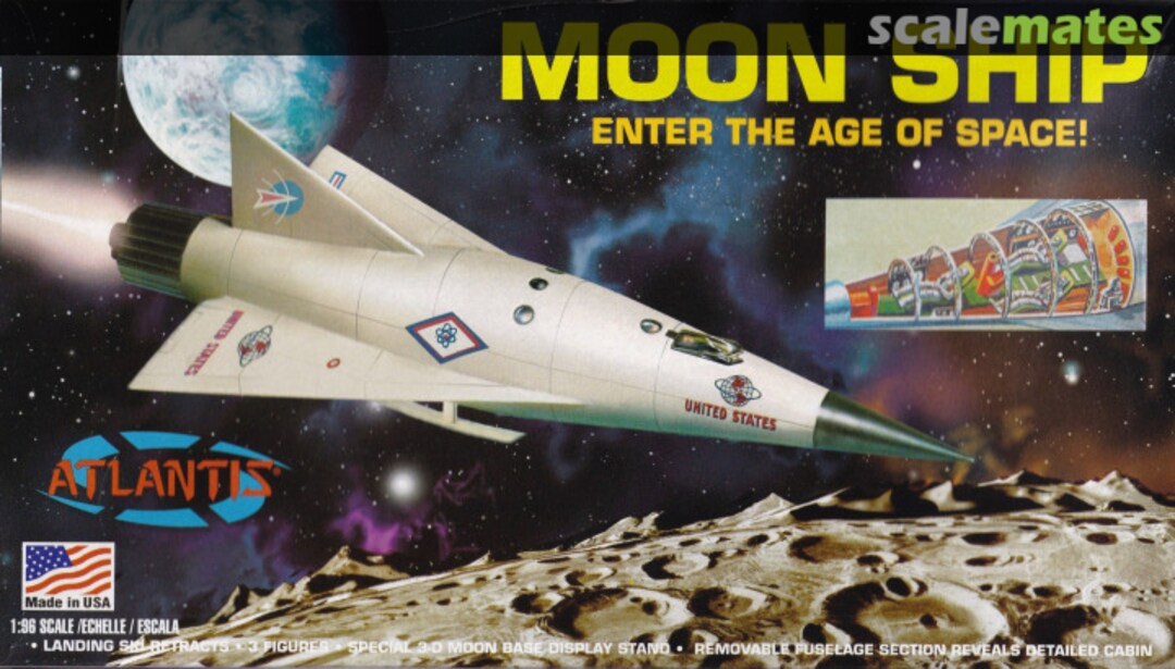 Boxart Moon Ship AMC-H1825 Atlantis Boxart Moon Ship AMC-H1825 Atlantis
