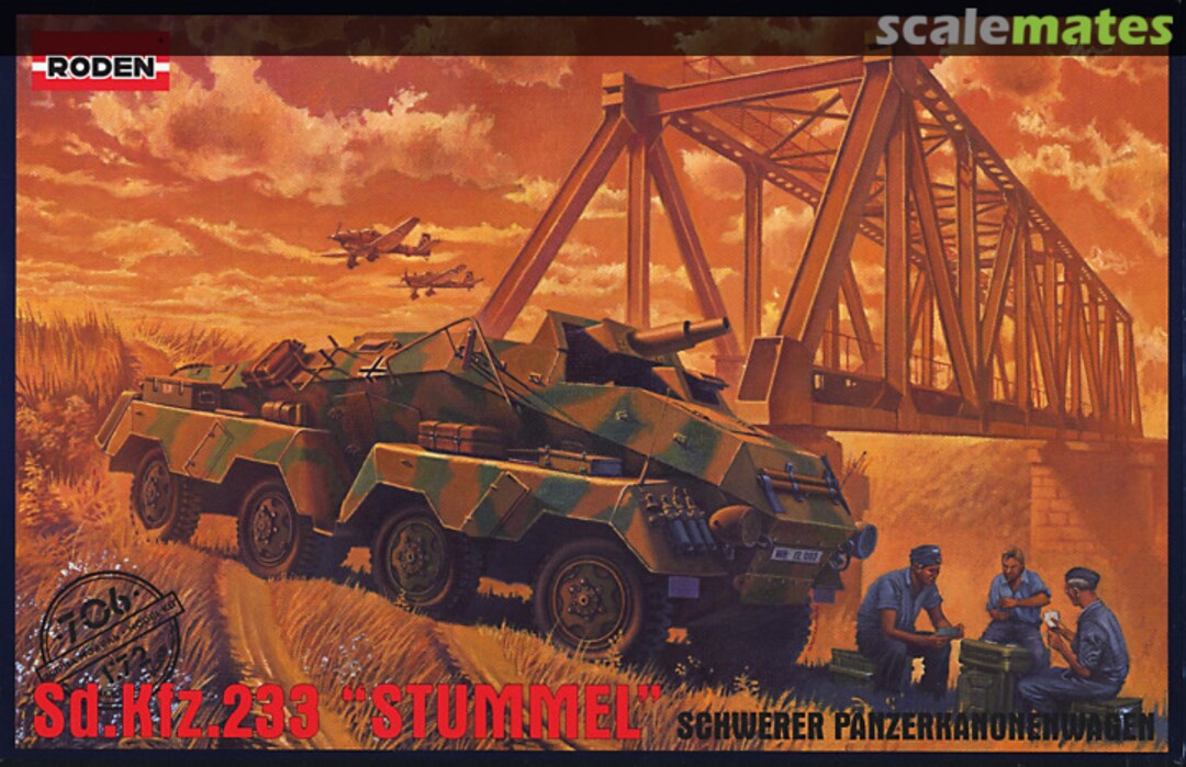 Boxart Sd.Kfz. 233 "Stummel" 706 Roden Boxart Sd.Kfz. 233 "Stummel" 706 Roden