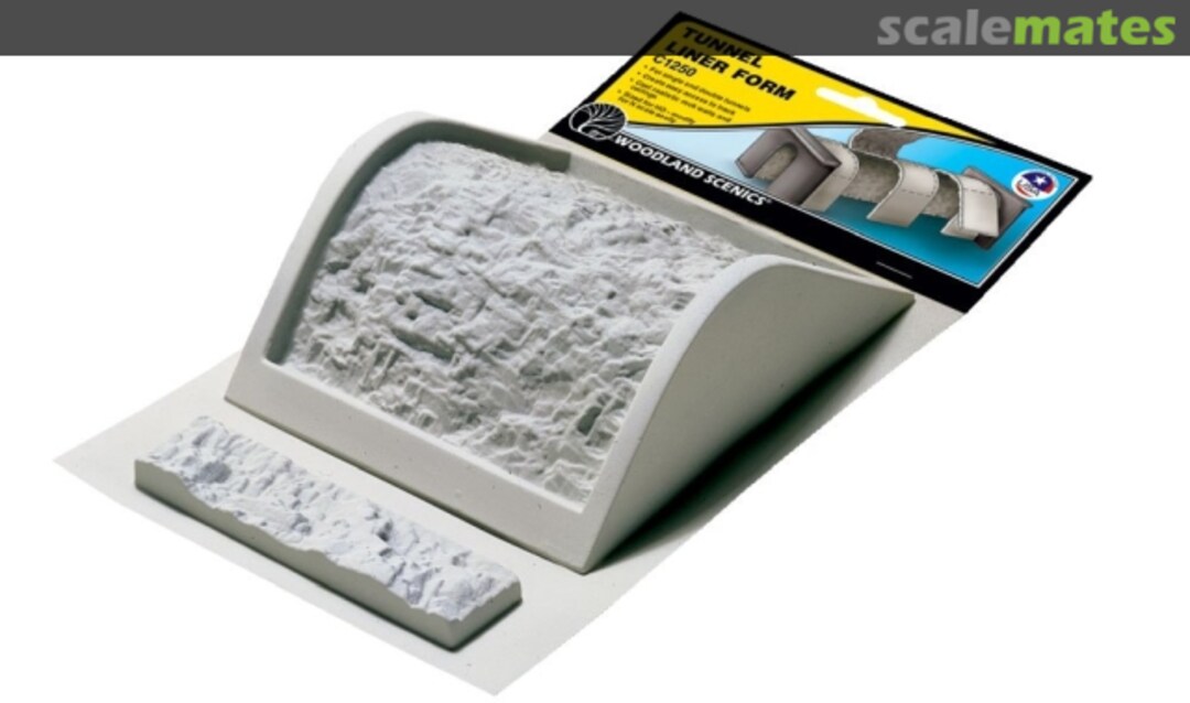 Boxart Tunnel Liner Form C1250 Woodland Scenics Boxart Tunnel Liner Form C1250 Woodland Scenics