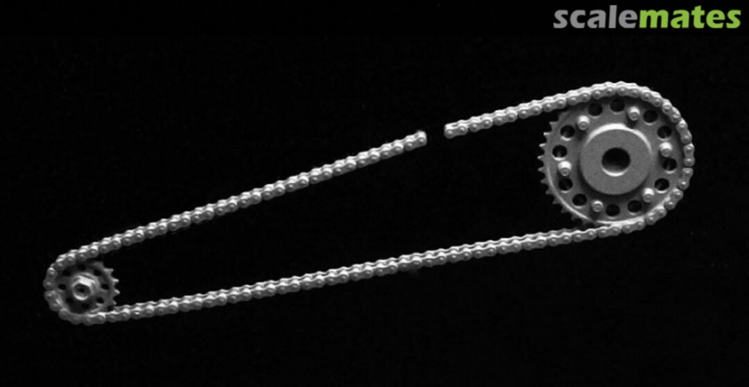 Boxart Chain and Sprocket set for Honda RC211V '03 DE12011 Fat Frog Scale Models Boxart Chain and Sprocket set for Honda RC211V '03 DE12011 Fat Frog Scale Models