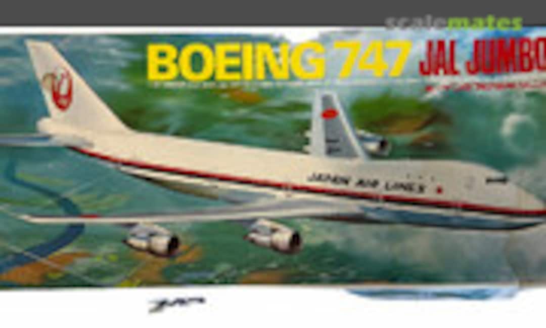 1:200 Boeing 747 JAL Jumbo (Nitto 311-1000) 311-1000