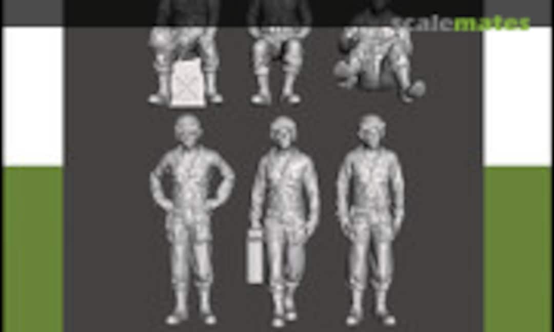 1:72 WWII US Tank Crew Set IV (Mironious Models MM72053) MM72053