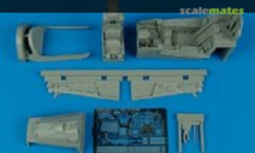 1:32 F-8J Crusader cockpit set (Aires 2106) 2106