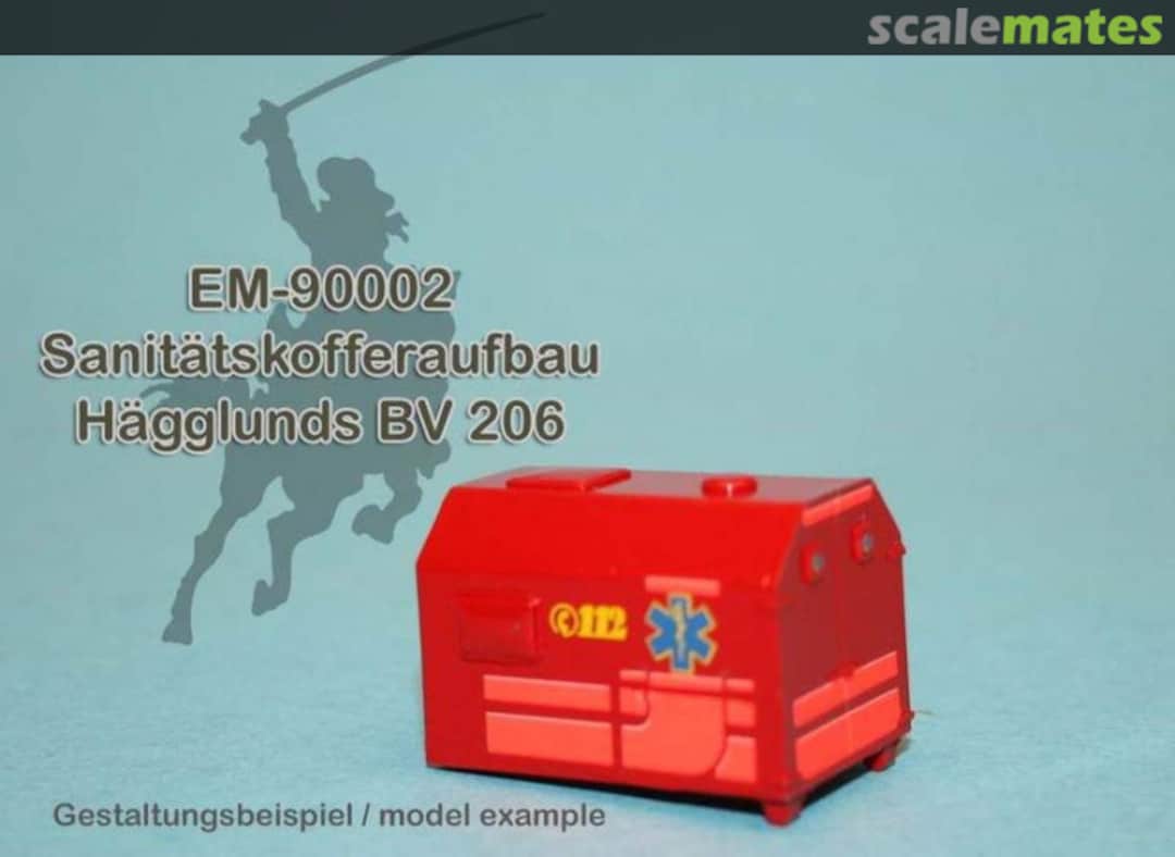 Boxart Ambulance shelter for Hägglunds BV 206 MR-90002 MR Modellbau Boxart Ambulance shelter for Hägglunds BV 206 MR-90002 MR Modellbau