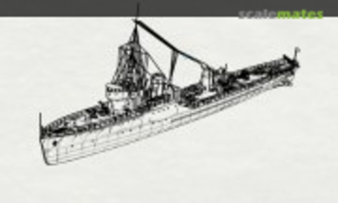 1:350 Soviet Uragan Class SKR Groza Frigate (SSMODEL SSC350624S-A) SSC350624S-A