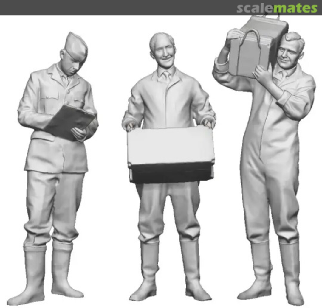 Boxart RAF Ground Crew 50213-072 Modelu Boxart RAF Ground Crew 50213-072 Modelu