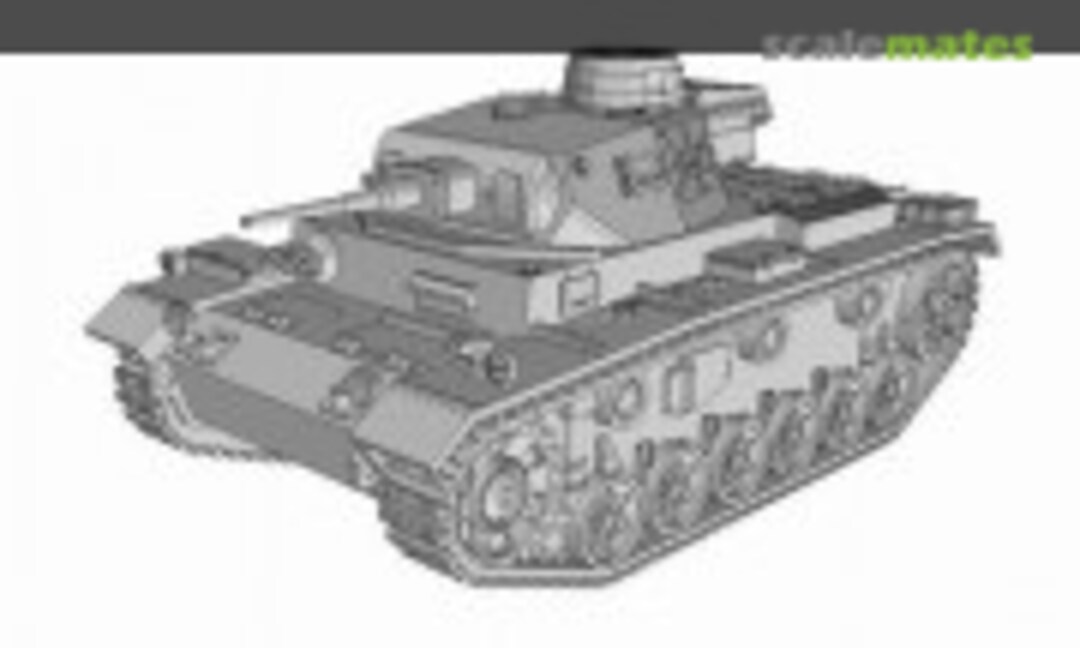 1:72 German medium tank Pz.Kpfw. III Ausf J (EMP3d 72011206)
