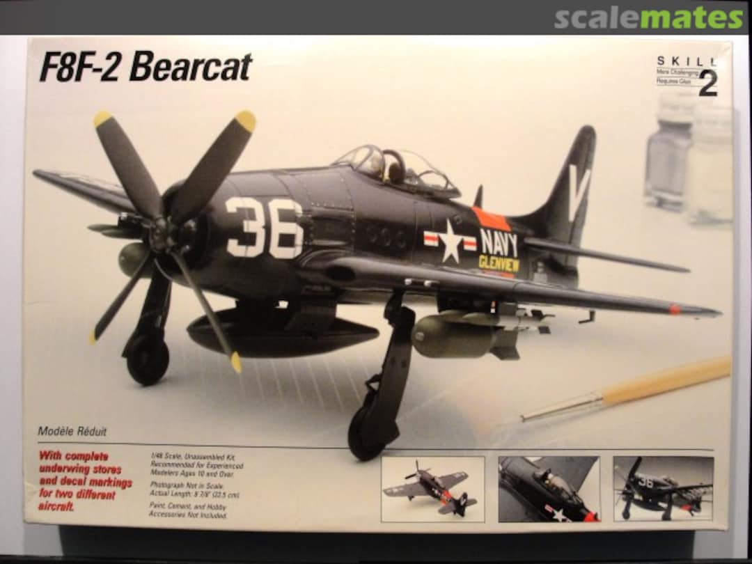 Boxart F8F-2 Bearcat 519 Testors
