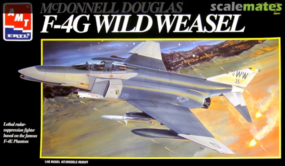 Boxart F-4G Wild Weasel 8913 AMT/ERTL Boxart F-4G Wild Weasel 8913 AMT/ERTL