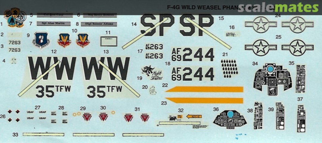 Contents F-4G Wild Weasel 8913 AMT/ERTL Contents F-4G Wild Weasel 8913 AMT/ERTL