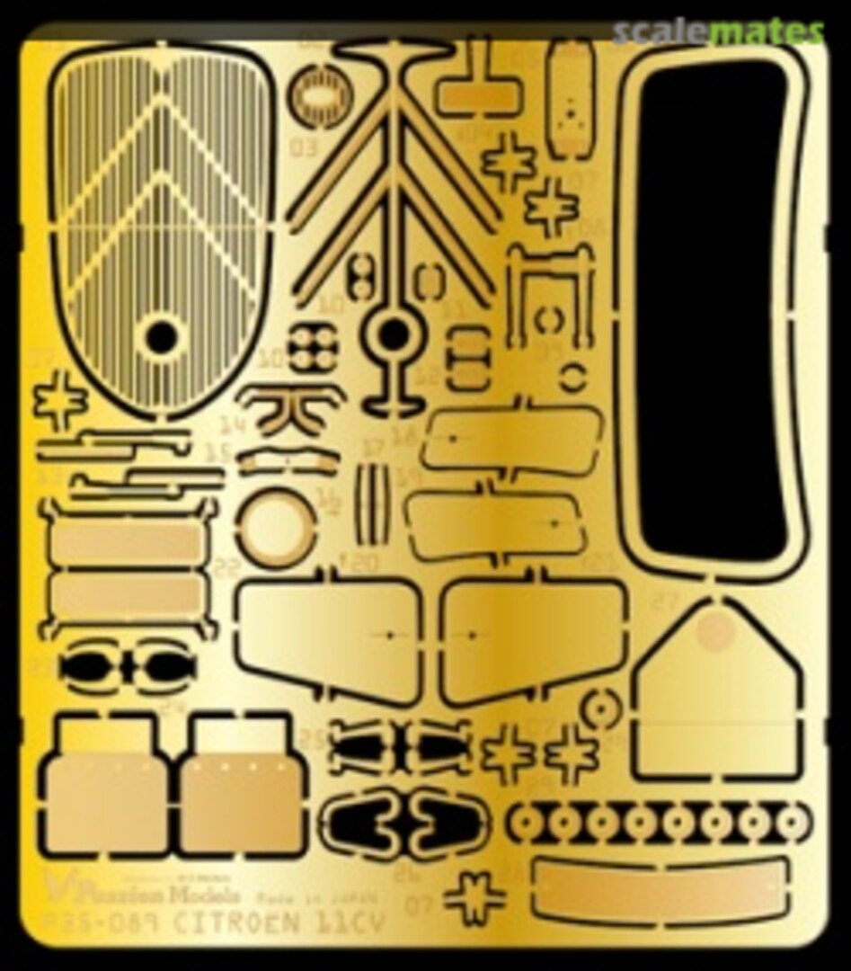 Boxart Citroën 11CV P35-089 Passion Models Boxart Citroën 11CV P35-089 Passion Models