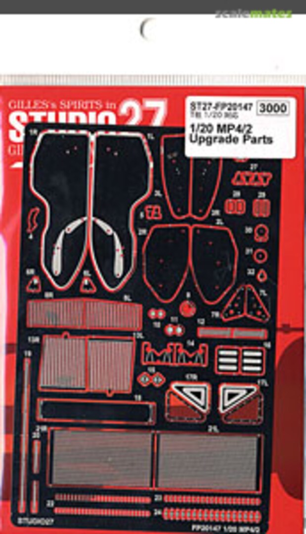 Boxart McLaren TAG Porsche MP4/2 ST27-FP20147 Studio27