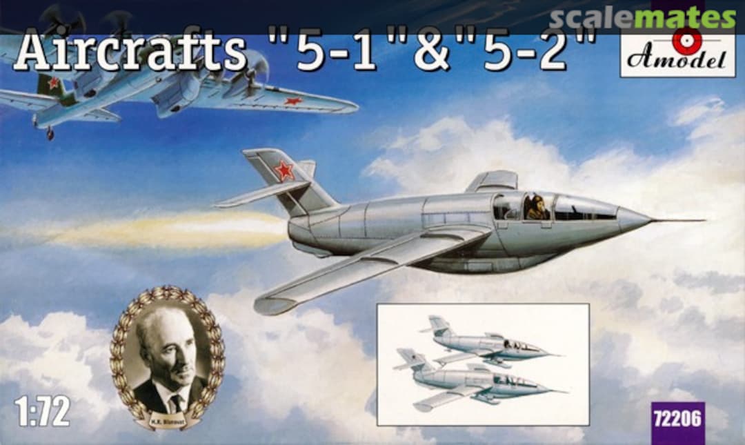 Boxart Aircrafts "5-1" & "5-2" 72206 Amodel Boxart Aircrafts "5-1" & "5-2" 72206 Amodel