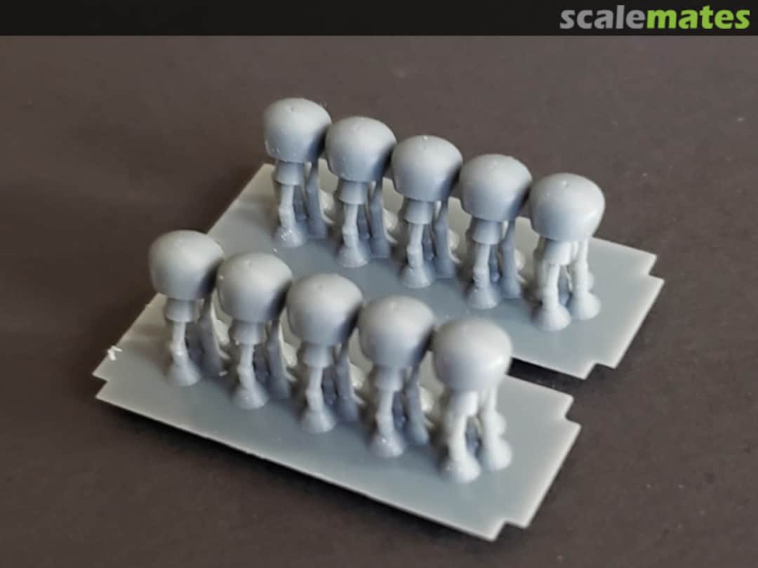 Boxart SATCOM Domes for Invincible class Aircraft Carriers (set of 10) 700-SATCOM.RN Model Monkey Boxart SATCOM Domes for Invincible class Aircraft Carriers (set of 10) 700-SATCOM.RN Model Monkey