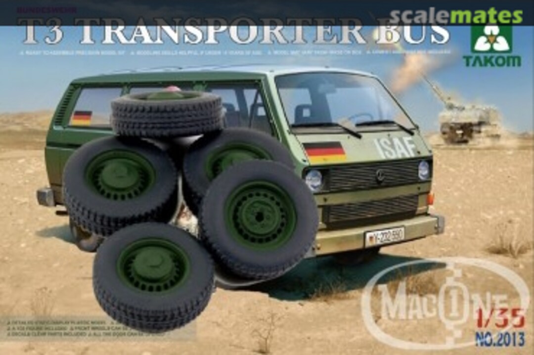 Boxart Wheels for Takom T3 Transporter MAC35009 MacOne Models Boxart Wheels for Takom T3 Transporter MAC35009 MacOne Models