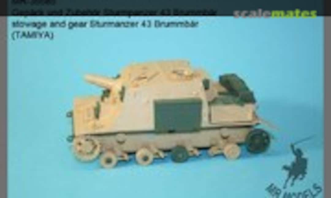 1:35 Stowage and gear Sturmanzer 43 Brummbär (MR Modellbau MR-35585)