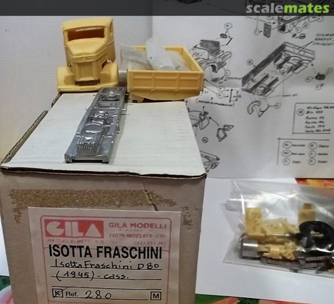 Boxart Isotta Fraschini D80 280 Gila Modelli Boxart Isotta Fraschini D80 280 Gila Modelli