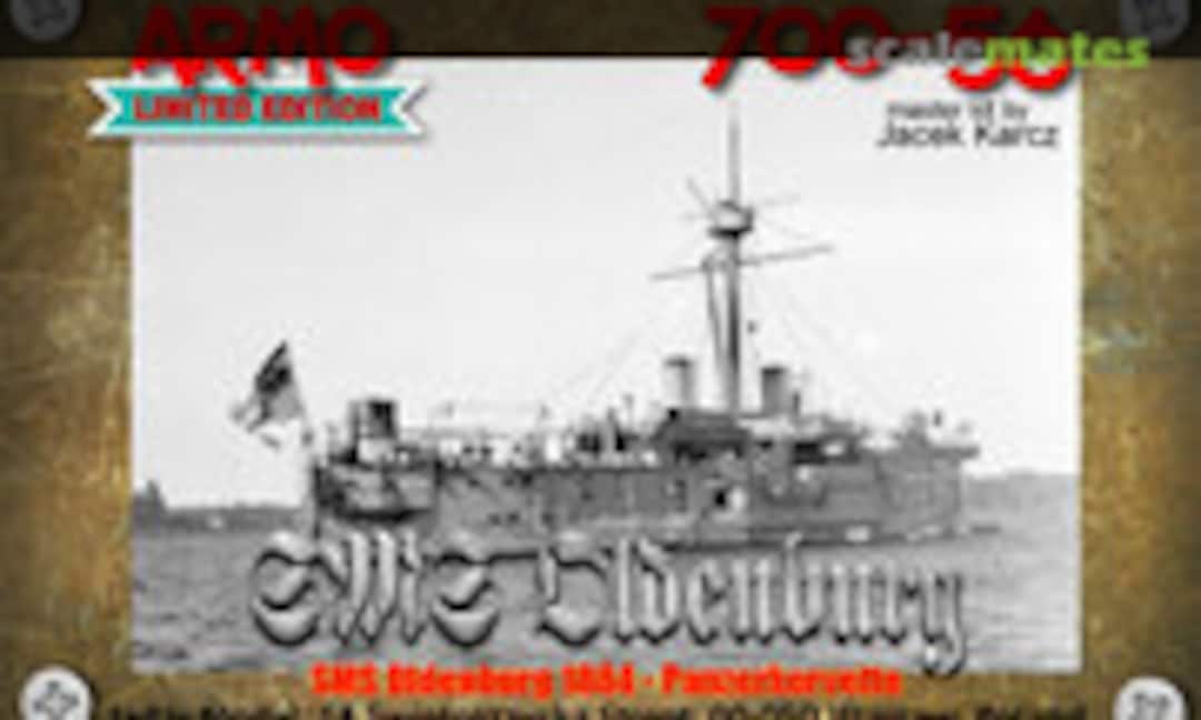 1:700 SMS Oldenburg 1884 - Pancerkorvette (Armo 700-56) 700-56