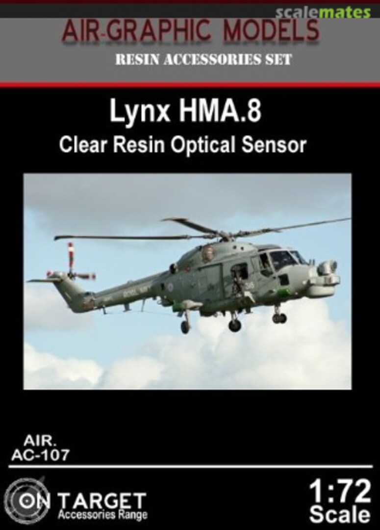 Boxart Lynx HMA.8 Clear Resin Optical Sensor AIR.AC-107 Air-Graphics Models