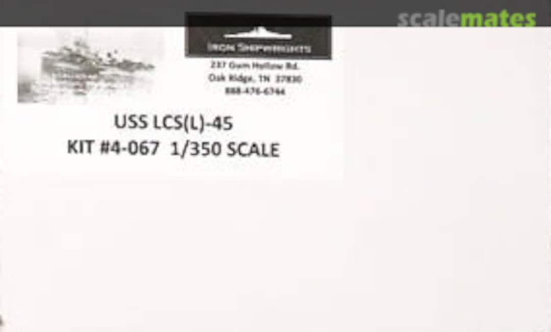 Boxart LCS(L)-45 4-067 Iron Shipwrights Boxart LCS(L)-45 4-067 Iron Shipwrights