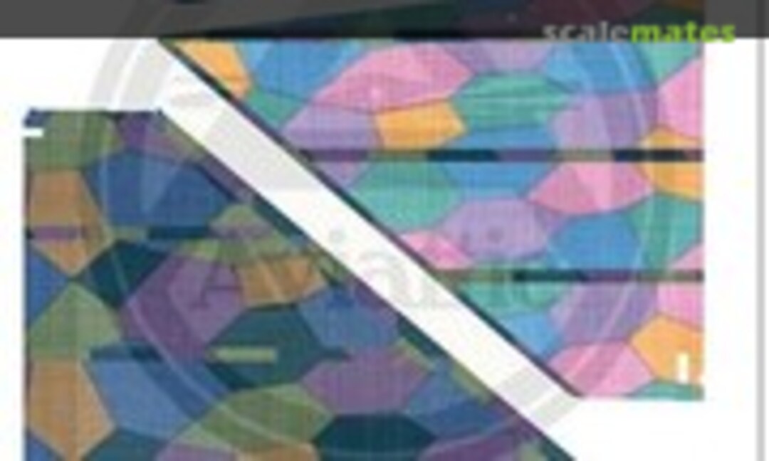 1:32 Fokker D.VII (Albatros built) 5 colour 'lozenge' tail with lozenge rib tapes (new tail sets) (Aviattic ATT32184) ATT32184