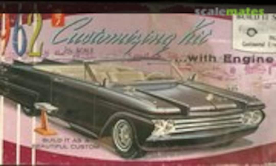 1:25 1962 Lincoln Continental convertible (AMT K412-149)