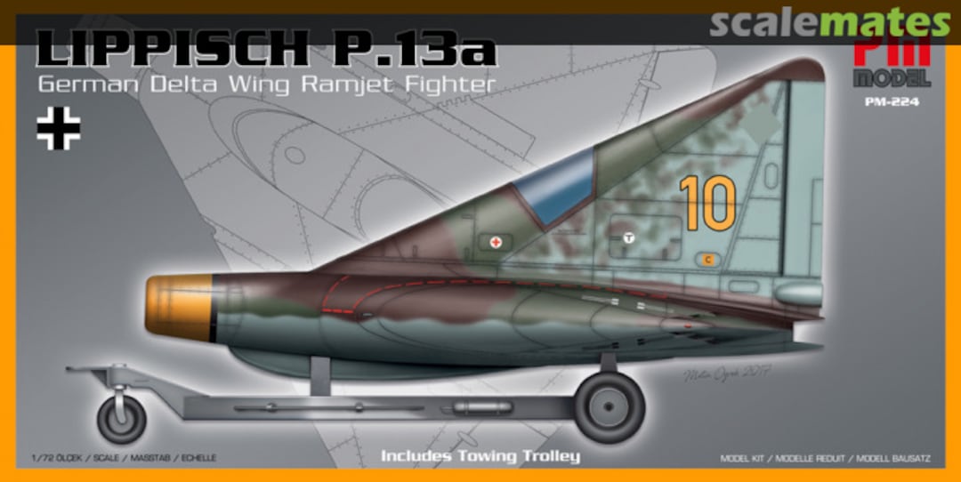 Boxart Lippisch P.13a PM-224 PM Model