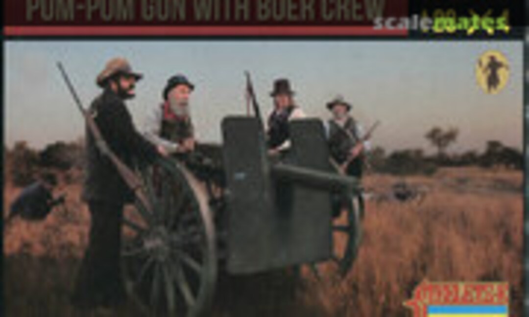 1:72 Pom-Pom Gun with Boer Crew (Strelets-R 188) 188