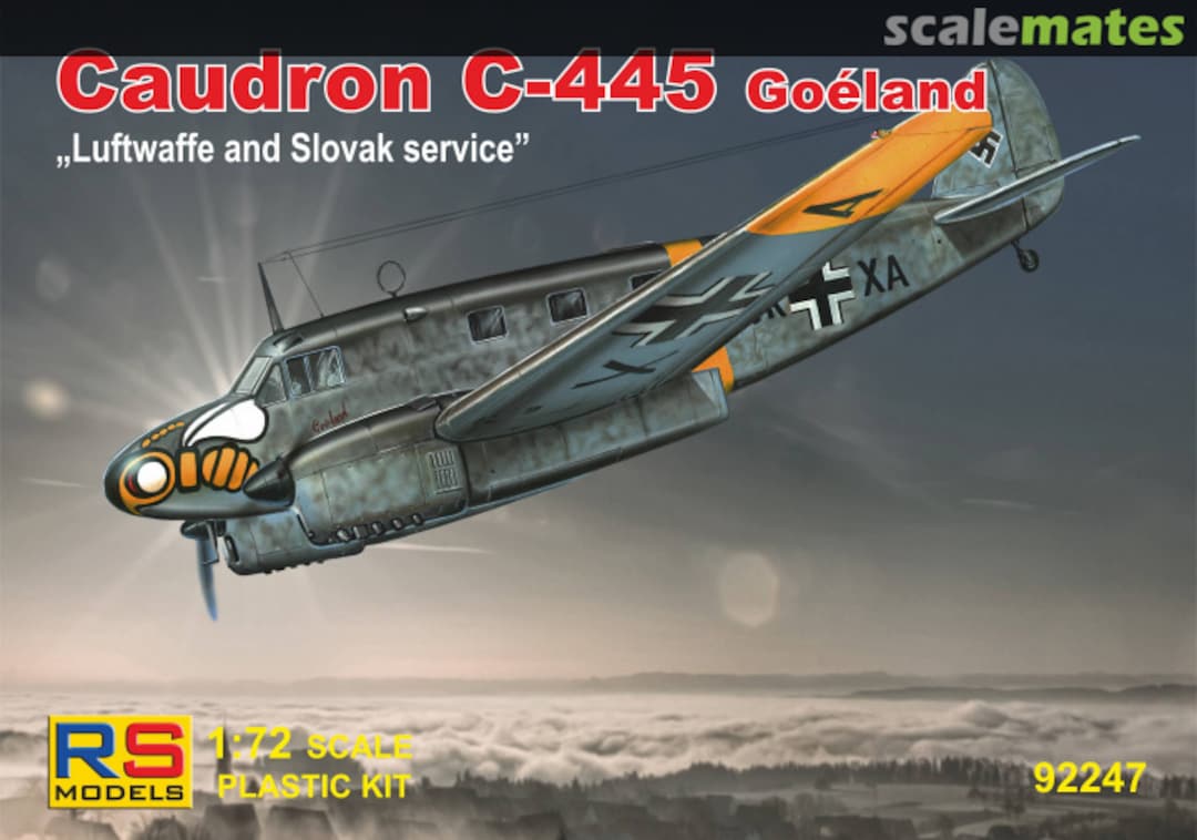 Boxart Caudron C-445 Goéland 92247 RS Models Boxart Caudron C-445 Goéland 92247 RS Models