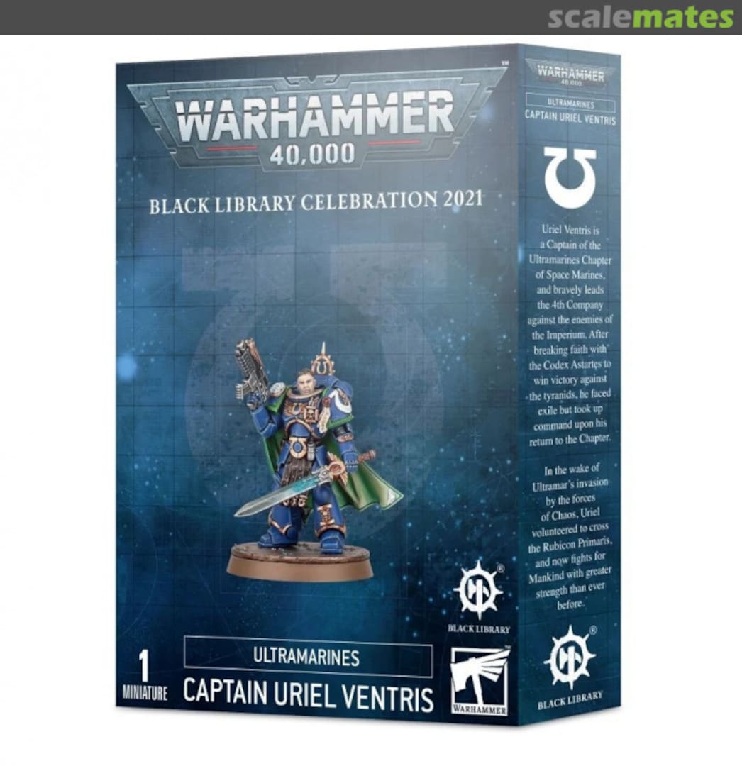Boxart Captain Uriel Ventris 55-42 Games Workshop Boxart Captain Uriel Ventris 55-42 Games Workshop