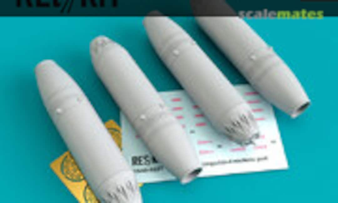 1:48 UB-16-57 rocket launcher (4 pcs) (ResKit RS48-0227) RS48-0227