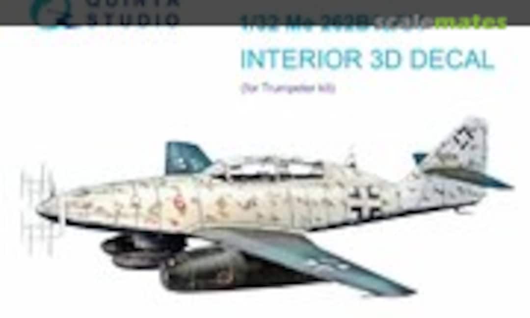 1:32 Me 262B1a/U-1 interior 3D decals (Quinta Studio QD32070) QD32070