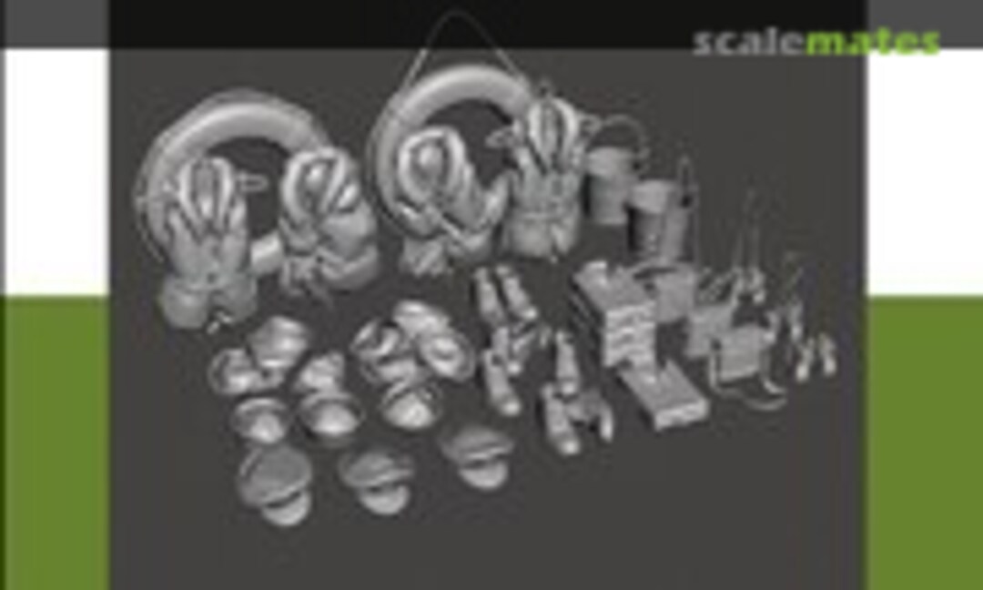 1:72 WWII US Patrol Boat Accessories (Mironious Models MM72052) MM72052