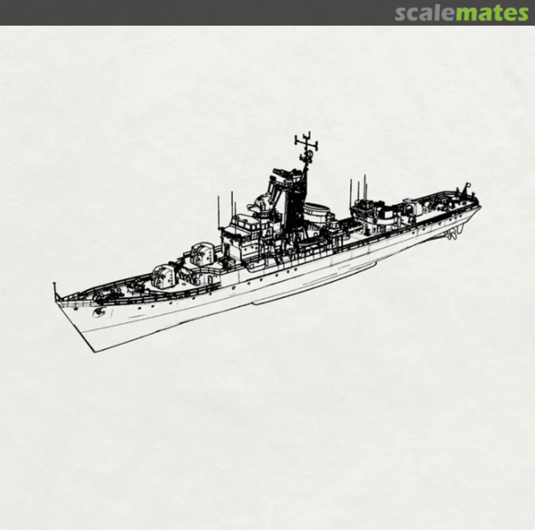 Boxart Soviet PR.50 SKR Rosomacha Frigate SSC350623S-A SSMODEL Boxart Soviet PR.50 SKR Rosomacha Frigate SSC350623S-A SSMODEL