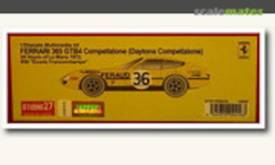 1:24 Ferrari 365 GTB4 Competizione Ecurie Francorchamps #36 (Studio27 ST27-FR2416)