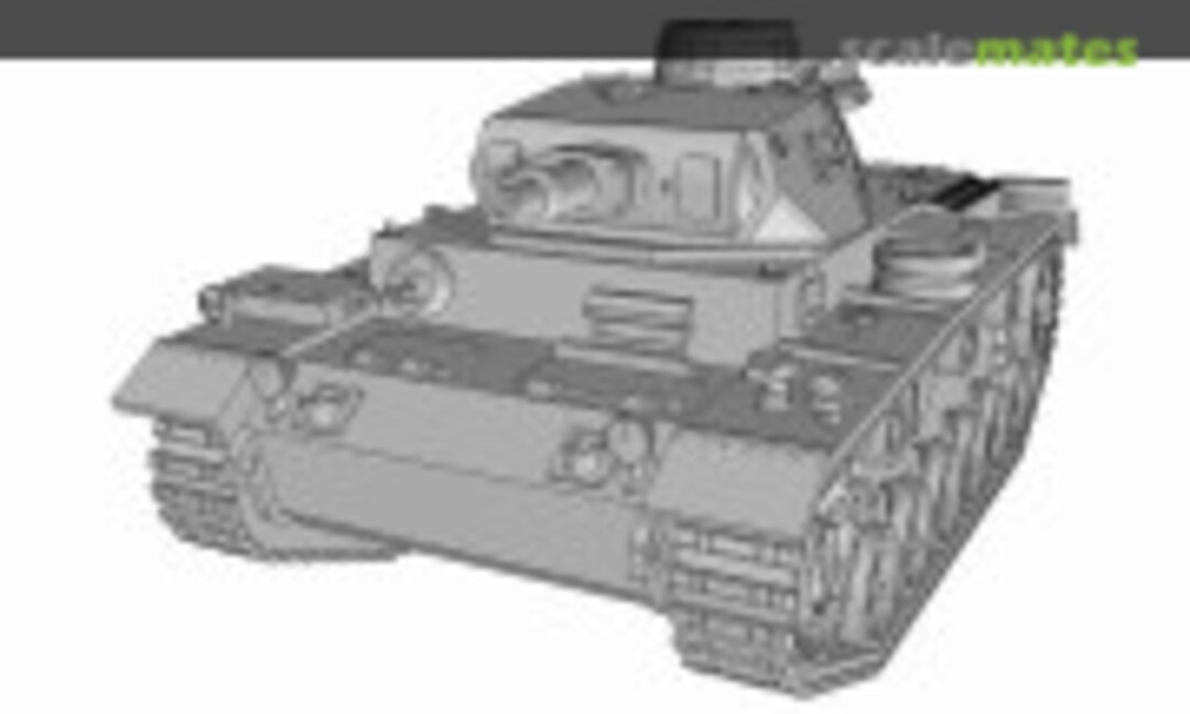 1:72 German medium tank Pz.Kpfw. III Ausf N (EMP3d 72011207)
