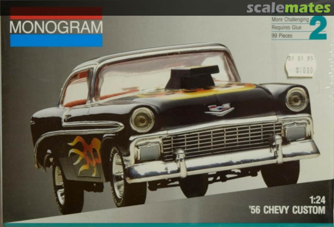 Boxart 1956 Chevy Custom 2255 Monogram Boxart 1956 Chevy Custom 2255 Monogram