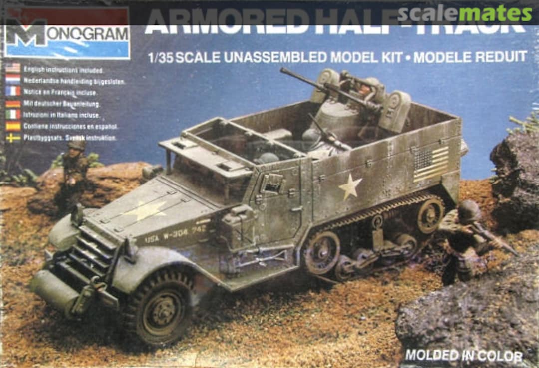 Boxart Armored Halftrack 6401 Monogram Boxart Armored Halftrack 6401 Monogram