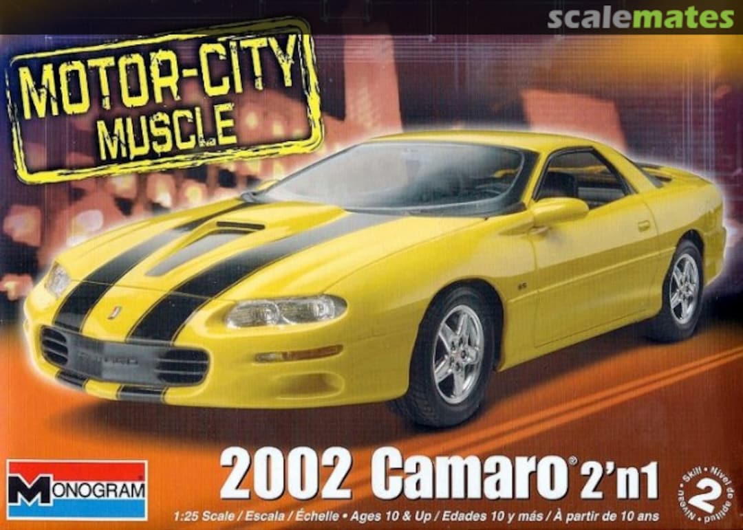 Boxart 2002 Camaro 2 'n 1 85-4273 Monogram Boxart 2002 Camaro 2 'n 1 85-4273 Monogram