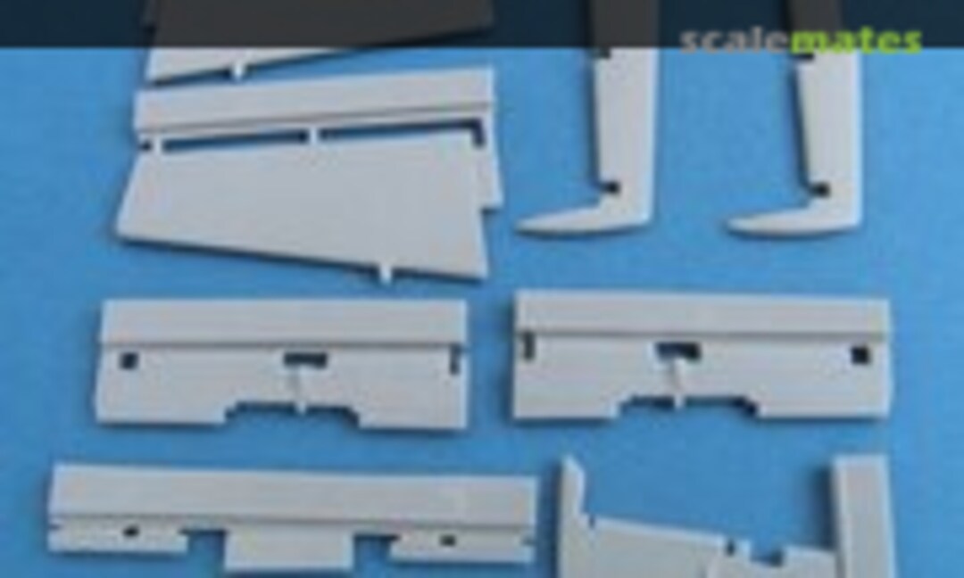 1:48 A-37 Dragonfly control surfaces (Pavla Models U48-53) U48-53