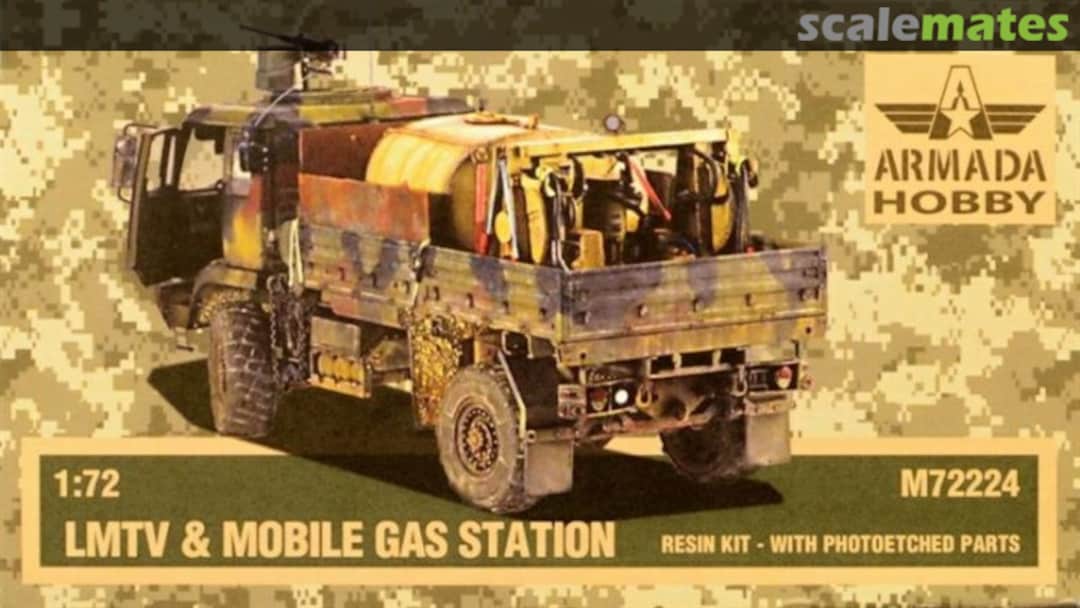 Boxart LMTV Mobile Gas Station M72224 Armada Hobby Boxart LMTV Mobile Gas Station M72224 Armada Hobby