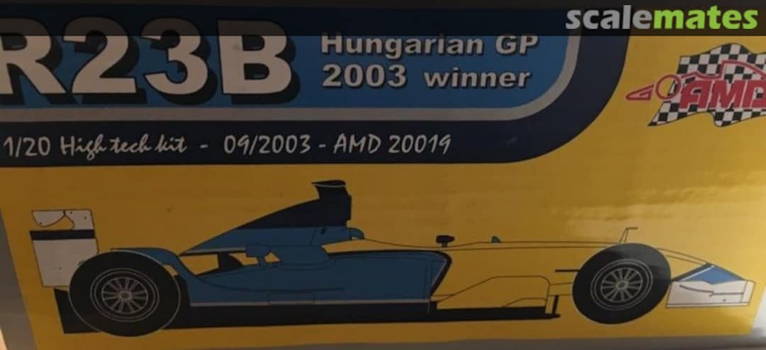 Boxart Renault R23B AMD 20019 AMD Boxart Renault R23B AMD 20019 AMD