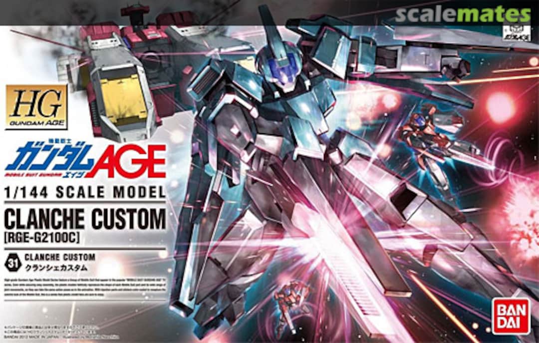 Boxart Clanche Custom (RGE-G2100C) 0179434 Bandai Boxart Clanche Custom (RGE-G2100C) 0179434 Bandai
