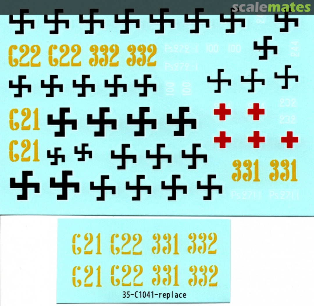 Contents Finnish Tanks in WW2 # 5 35-C1041 Star Decals Contents Finnish Tanks in WW2 # 5 35-C1041 Star Decals