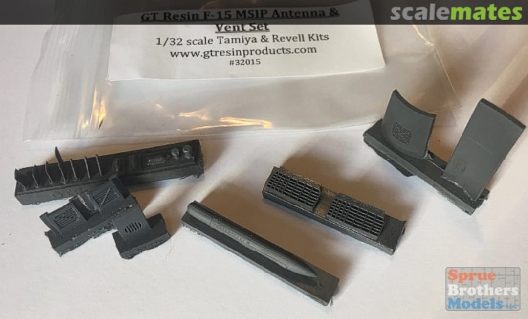 Boxart F-15 Eagle MSIP Antenna & Vent Set (TAM/REV kit) 32015 GT Resin Boxart F-15 Eagle MSIP Antenna & Vent Set (TAM/REV kit) 32015 GT Resin