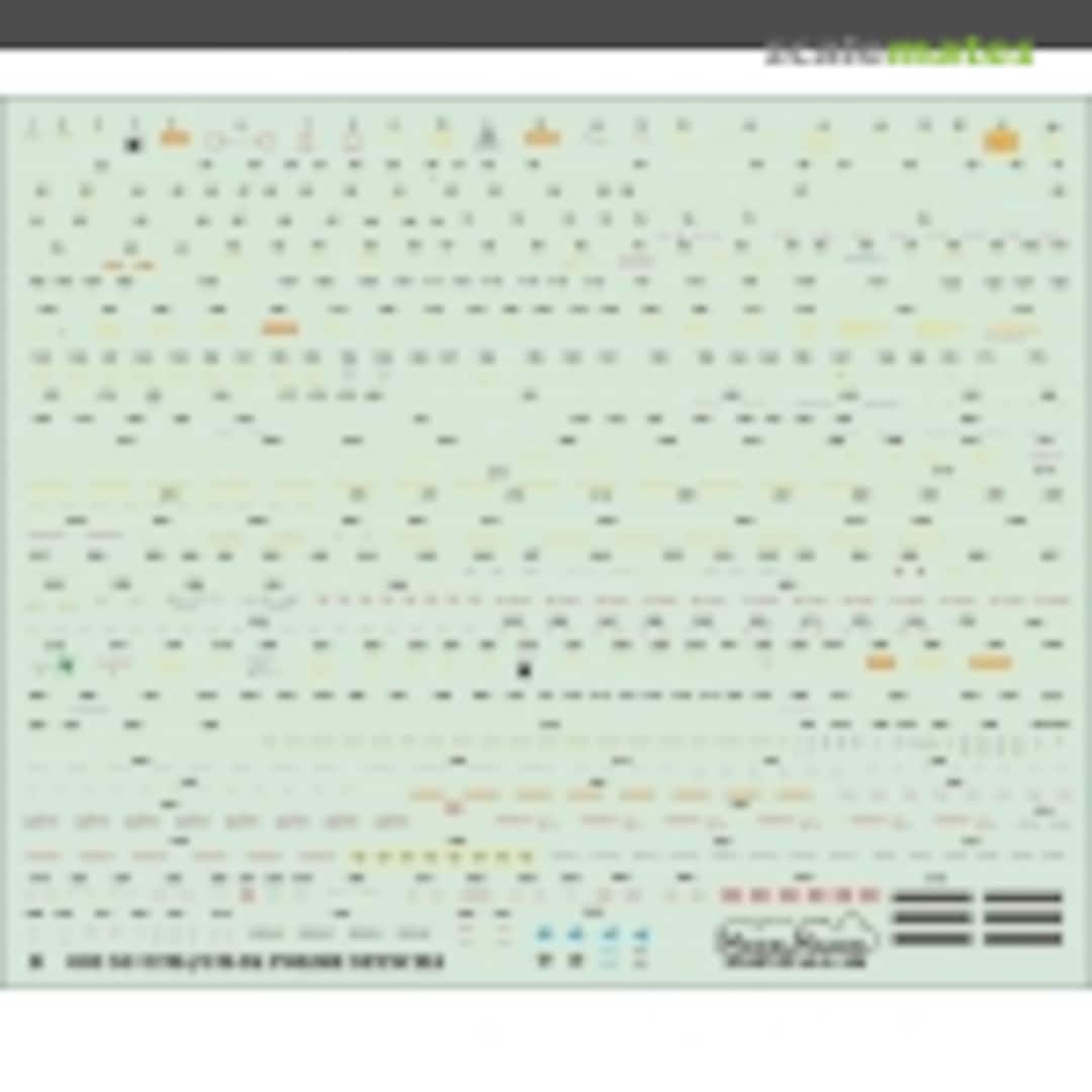 Boxart Su-22M-4 Fitter-K/Su-22UM-3K Fitter-G Stencils Polish Airforce D48083 ModelMaker