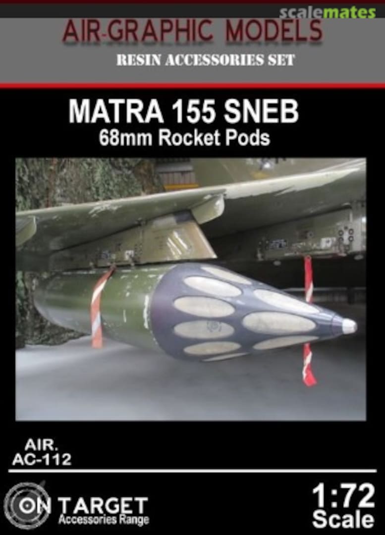 Boxart MATRA 155 SNEB 68mm Rocket Pods AC-112 Air-Graphics Models