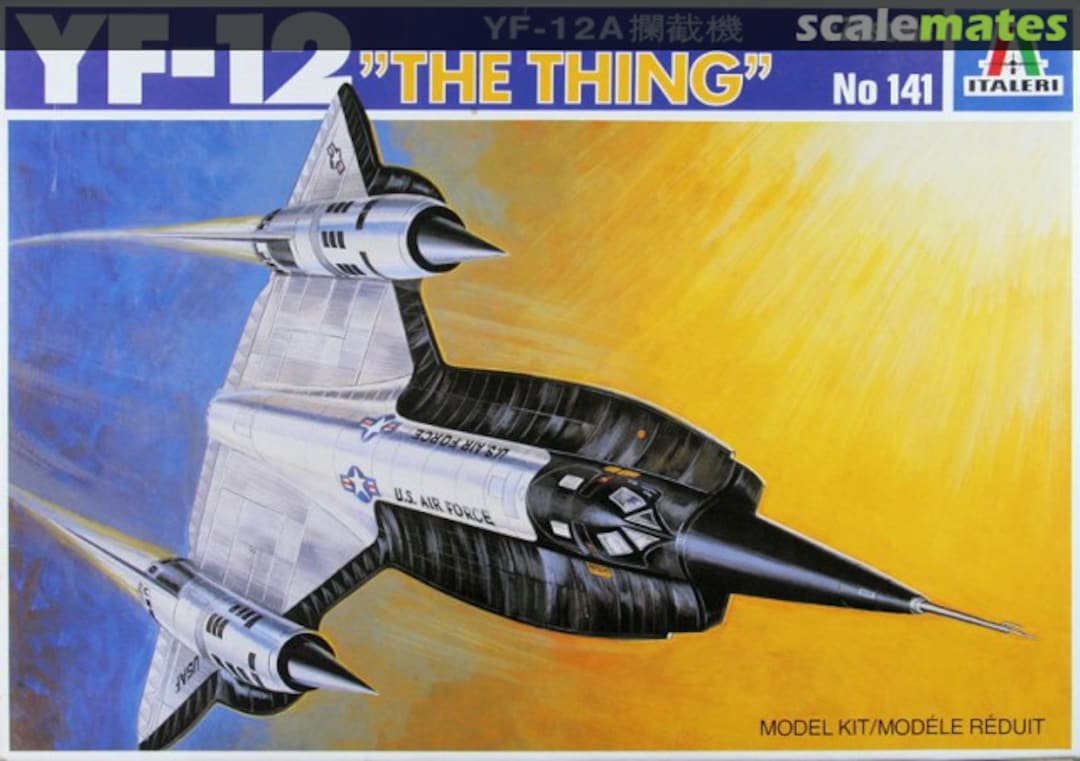 Boxart YF-12 / YF-12A "The Thing" 141 Italeri Boxart YF-12 / YF-12A "The Thing" 141 Italeri