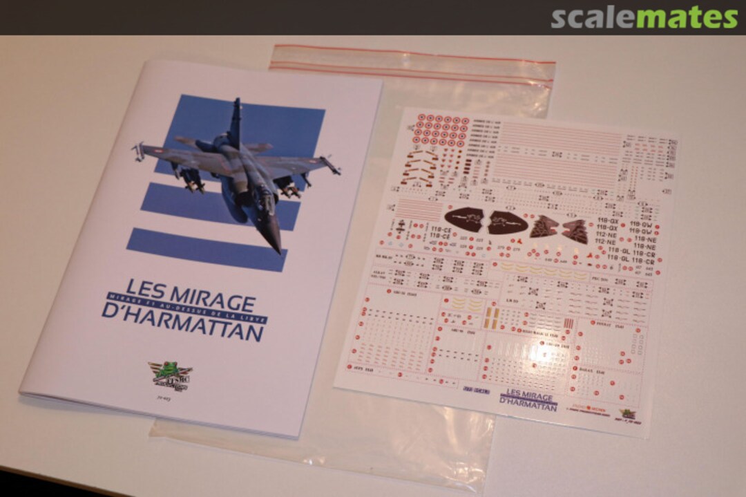 Boxart Les Mirage d'Harmattan P_72-23 FFSMC Productions Boxart Les Mirage d'Harmattan P_72-23 FFSMC Productions